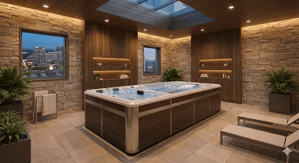 Spa de nage