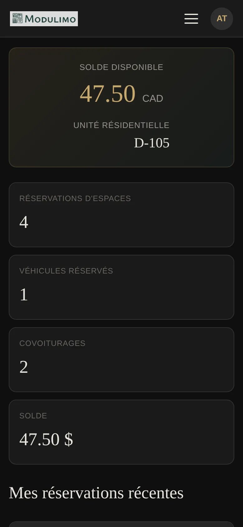 CoHabitat sur téléphone